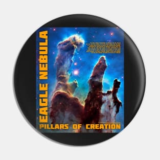 Eagle Nebula Poster Pin