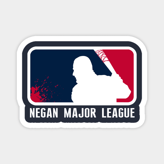 Negan Major League Magnet by MrJungle