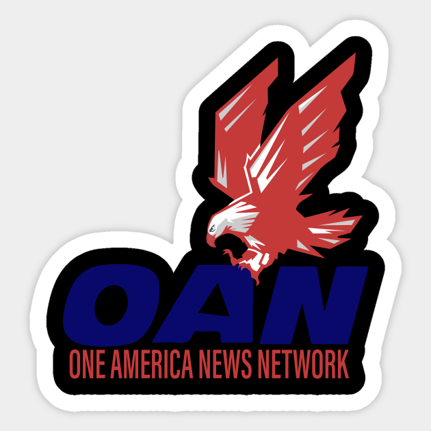 Oan One America News Network Oan Aufkleber Teepublic De