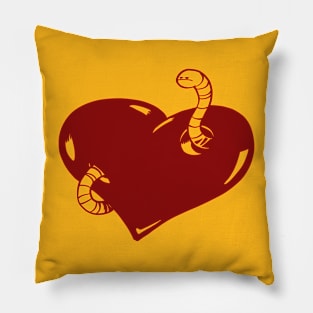 An inhabited heart Pillow