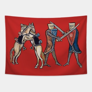 Knights and horses Tapestry