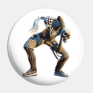 skull dancer Pin