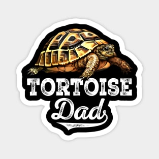 Tortoise Dad Father's Day Sea Ocean Turtles Reptiles Men Magnet