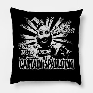 Captain Spaulding dark horror retro Pillow