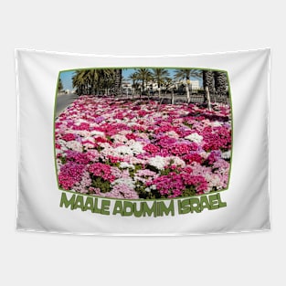 Israel, Maale Adumim. Flowers Tapestry