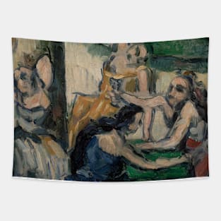 The Courtesans by Paul Cezanne Tapestry