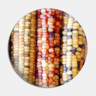 Abstract Indian Corn Pin