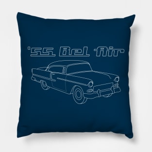 55 Chevy Bel Air Pillow