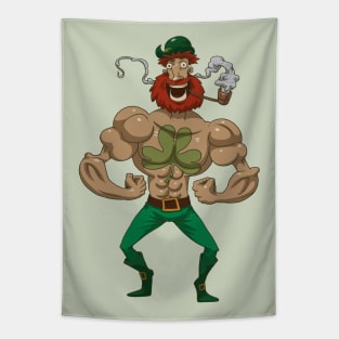 Sporty Leprechaun Tapestry