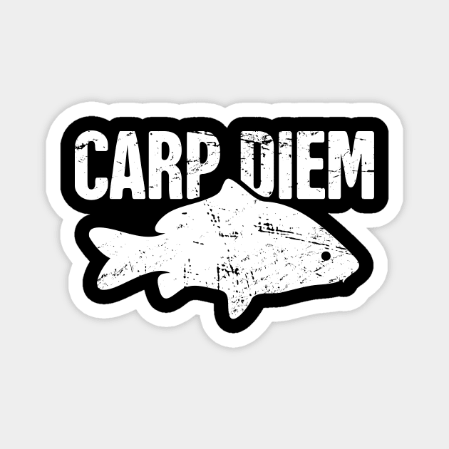 Funny Carp Fish - Gift For Carp Fishing Magnet by MeatMan