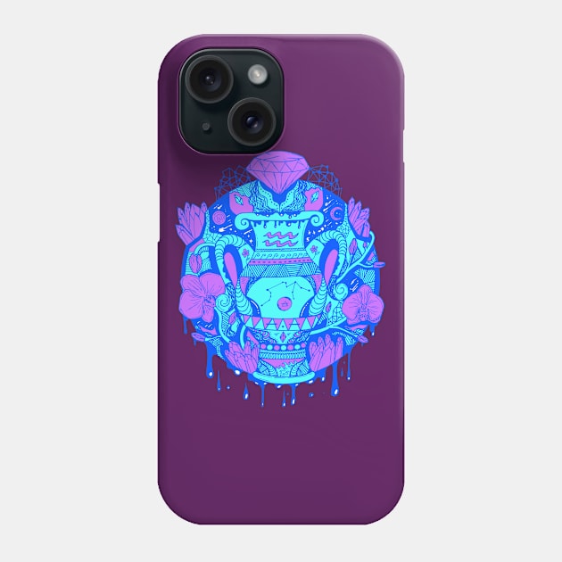 Blue Mystic Aquarius Vase Phone Case by kenallouis