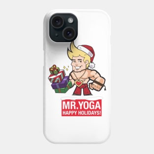 Mr. Yoga - Happy Holidays Phone Case