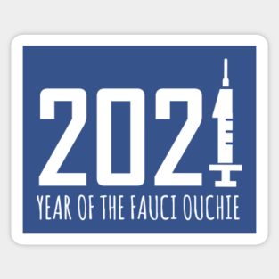 Fauci Ouchie Stickers Teepublic