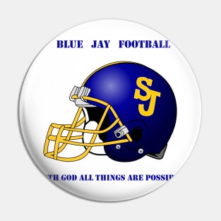 Delphos St. John's Football - With God Pin