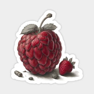 Draw of raspberries Magnet