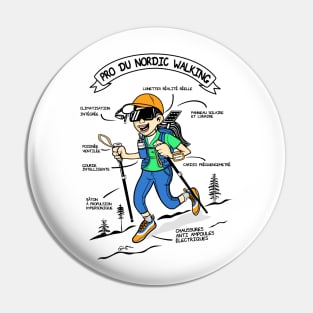nordic walking humor Pin