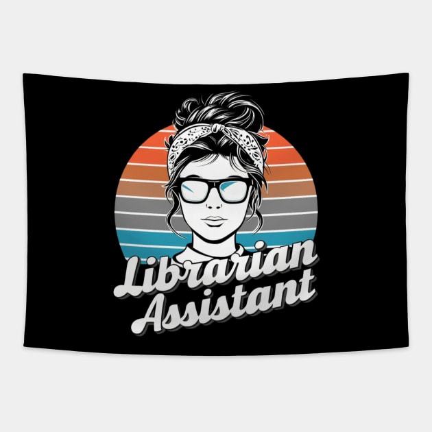 Librarian assistant Tapestry by Dylante