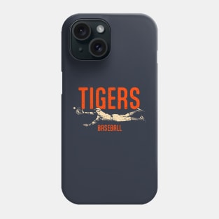 Tigers Vintage Catch Phone Case