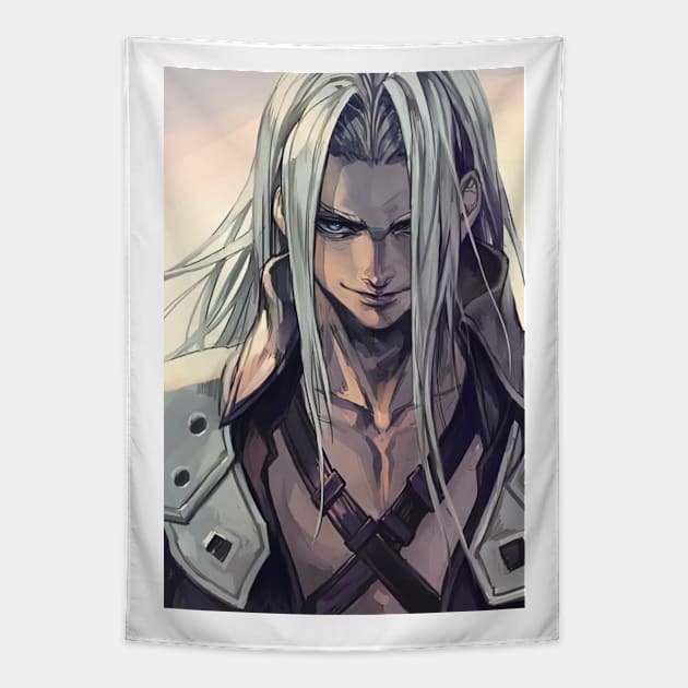 Strongest Angel Soldier Tapestry by SkyfrNight