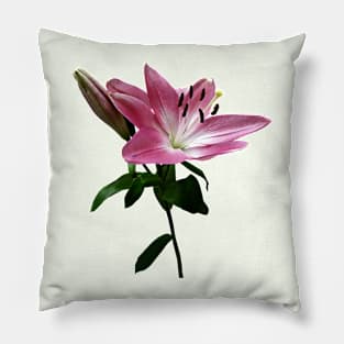 Lily and Bud Pillow