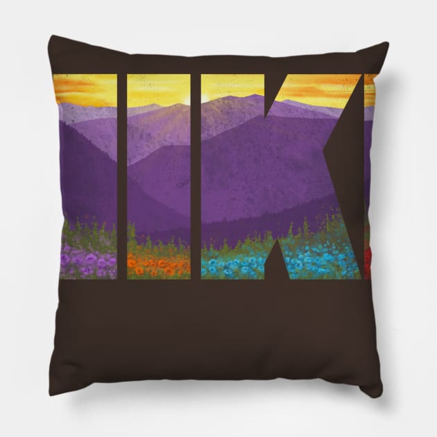 Hike Pillow by kg07_shirts