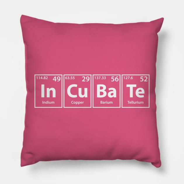 Incubate Elements Spelling Pillow by cerebrands