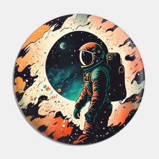 Astronaut in the void Pin