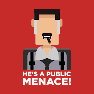 Jonah Jameson - He's a Menace! T-Shirt