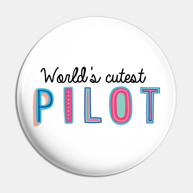 Pilot Gifts | World's cutest Pilot Pin by BetterManufaktur