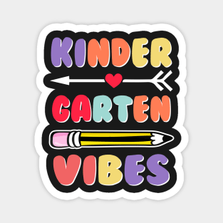 Kindergarten Vibes Back To School Magnet