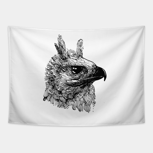 eagle Tapestry by mangbo