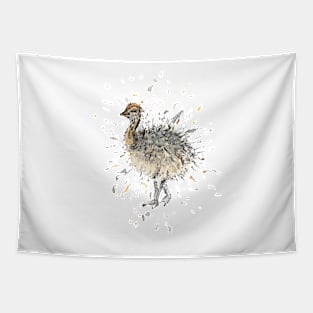 Ostrich Chick Tapestry