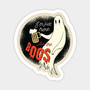 Halloween Drinking Ghost Magnet