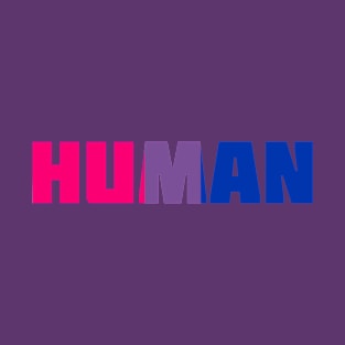 Human (Bisexual Pride) T-Shirt