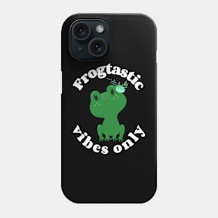 frogtastic vibes only Phone Case