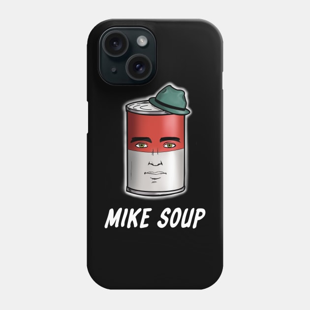 Mike Soup Phone Case by frankriggart