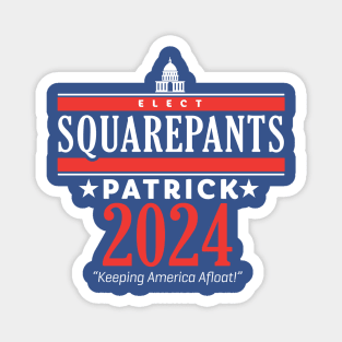 Squarepants Patrick 2024 Magnet