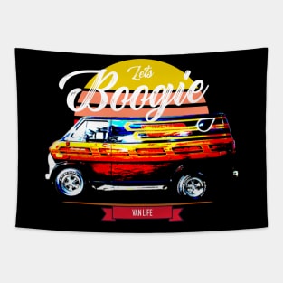 BOOGIE VAN T-SHIRT Tapestry