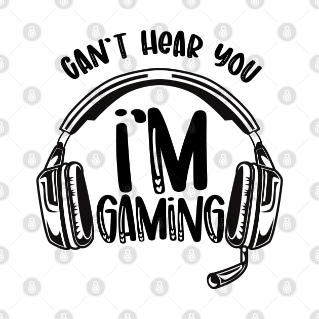 cant hear you im gaming by IbrahemHassan