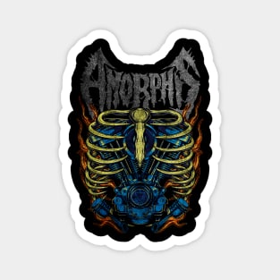 AMORPHIS KALEVALA RIBS METAL ROCK Magnet