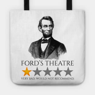 Abraham Lincoln - Ford’s Theatre - American History Tote