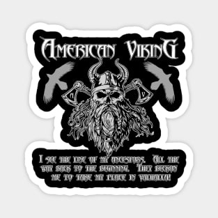 American Viking Magnet