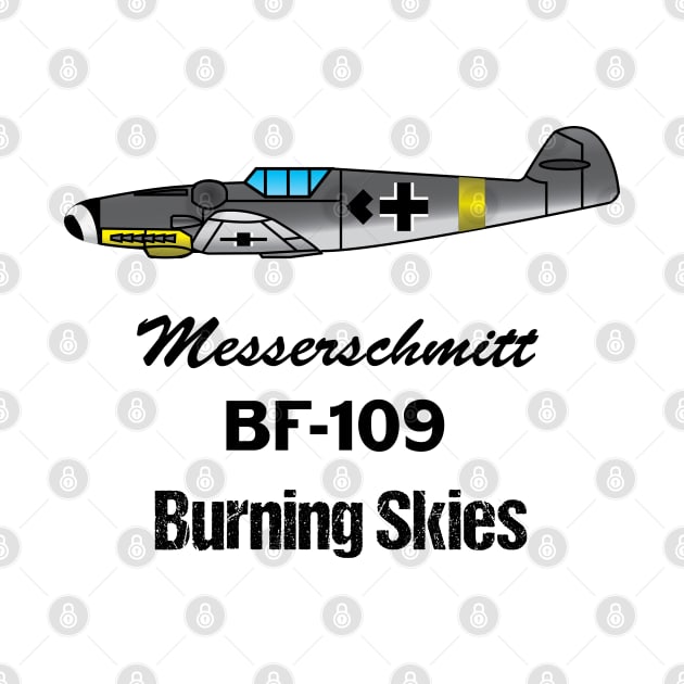 Bf-109G T-shirt by d2hills21