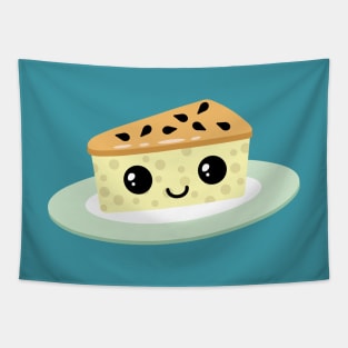 Cute passion fruit cheesecake Tapestry