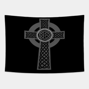 Ornamental Celtic High Cross Decorative Knotwork 1 Tapestry