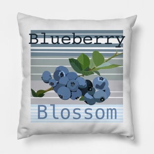 Blueberry Blossom Pillow