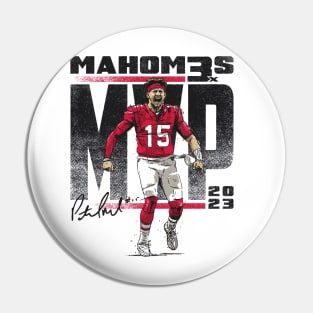 Patrick Mahomes Kansas City MVP 2023 LVIII Pin