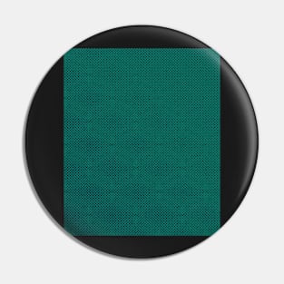 Dark Green Emerald Textured Pattern Pin