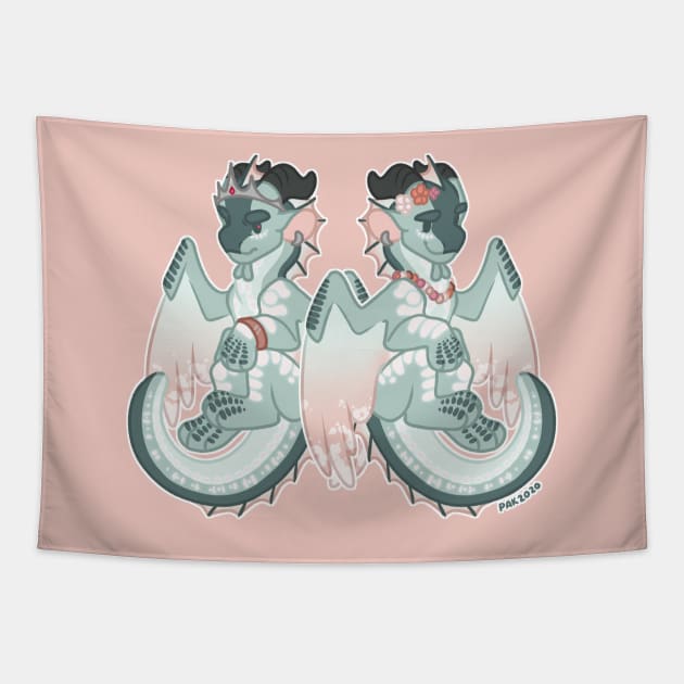 Anemone (both) Tapestry by Studio Maverick Art