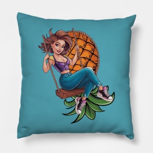 Swinger Cutie swinging Pillow